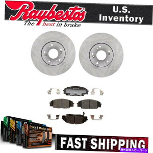 brake disc rotor tgLbgu[L[^[2002-2006 Acura RSX̃Z~bNu[Lpbhƃn[hEFA Front Kit Brake Rotors Ceramic Brake Pads and Hardware For 2002-2006 Acura RSX