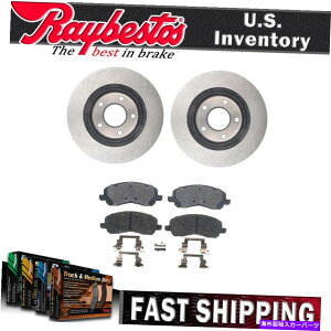 brake disc rotor tgLbgu[L[^[Z~bNu[Lpbhƃ_bWLo[2007pn[hEFA Front Kit Brake Rotors Ceramic Brake Pads and Hardware For Dodge Caliber 2007