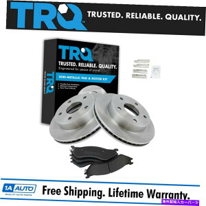 brake disc rotor TRQ�t�����g���^���b�N�u���[�L�p�b�h���u���[�L���[�^�[�L�b�g00-01 Dodge Ram 1500 New TRQ Front Metallic Brake Pad & Brake Rotor Kit for 00-01 Dodge Ram 1500 New