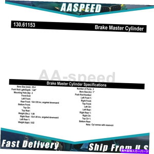 brake disc rotor 2013-2016J[MKZ1xu[L}X^[V_[Si 1X Brake Master Cylinder Centric Parts For 2013-2016 Lincoln MKZ