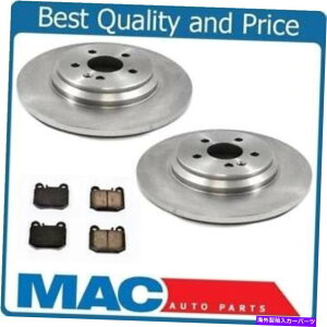 brake disc rotor 00-01 ML430 ML55 02-05 ML500MERCEDES�i2�j���A�u���[�L���[�^�[�ƃu���[�L�p�b�h 00-01 ML430 ML55 02-05 ML500Mercedes (2) REAR Brake Rotors & Brake Pads�y���s�A���i�z
