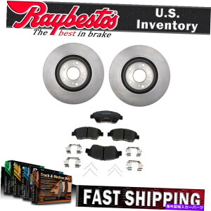 brake disc rotor 2009N2010Ñz_VrbNtgLbgu[L[^[Z~bNu[Lpbhƃn[hEFA For 2009-2010 Honda Civic Front Kit Brake Rotors Ceramic Brake Pads and Hardware