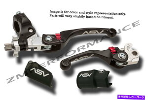 clutch kit Honda CRF250R 07-09 CRF450R 07-08 ASV F4V[YubNu[LƃNb`Lbg HONDA CRF250R 07-09 CRF450R 07-08 ASV F4 SERIES BLACK BRAKE AND CLUTCH KIT