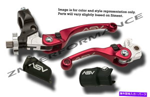 clutch kit }nYFZ450R 09-18 F4 ASVNb`ƃu[Lo[bhyApbNLbg YAMAHA YFZ450R 09 - 18 F4 ASV CLUTCH AND BRAKE LEVERS RED PAIR PACK KIT
