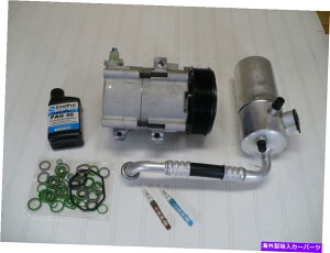 clutch kit 2002N2004NF-150̐VA/ C ACRvbT[Lbgi4.6L 5.4L w/ 8-Groovev[[j New A/C AC Compressor Kit for 2002-2004 F-150 (4.6L 5.4L w/ 8-groove pulley)