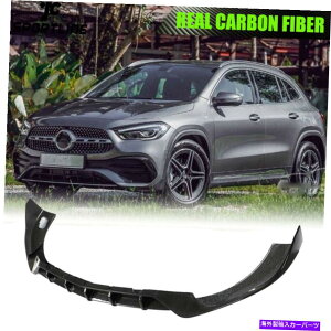 CO GAp[c FITS BENZ H247 GLA250 GLA35 AMG SUV 2020UPAJ[{tgop[bvX|C[ Fits Benz H247 GLA250 GLA35 AMG SUV 2020UP Real Carbon Front Bumper Lip Spoiler