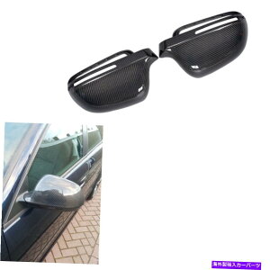 CO GAp[c 1yApJ[{t@Co[TCh~[Jo[AEfBA3 A4 S5 B8 A5ɓKĂ܂ 1Pair Replacement Carbon Fiber Side Mirror Cover Cap Fit for Audi A3 A4 S5 B8 A5