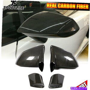 CO GAp[c {M[jKhLP550 LP560 2008-14TCh~[Jo[LbvAJ[{ Fits Lamborghini Gallardo LP550 LP560 2008-14 Side Mirror Cover Cap Real Carbon