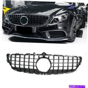 �C�O�� �G�A���p�[�c Benz�ɓK�����u���b�N�t�����g�O�����O�������[�V���OW218 CLS400 CLS550 15-17 W/�J���� Black Front Grille Grill Racing Fit For Benz W218 CLS400 CLS550 15-17 W/Camera