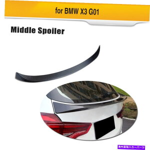 CO GAp[c ABSJ[{bNA~hX|C[gNEBOBMW X3 G01 2018-2019ɓKĂ܂ ABS Carbon Look Rear Middle Spoiler Trunk Wing Fit For BMW X3 G01 2018-2019