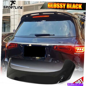 CO GAp[c xcW167 SUV GLE450 GLE63 GLE53AMGɃtBbĝ鍕A[tl^o Glossy Black Rear Roof Spoiler Wing Fit For Benz W167 SUV GLE450 GLE63 GLE53AMG