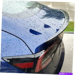 CO GAp[c eXf3Z_2016-2020ɓKJ[{t@Co[AgNX|C[EBObvtBbg Carbon Fiber Rear Trunk Spoiler Wing Lip Fit For Tesla Model 3 Sedan 2016-2020