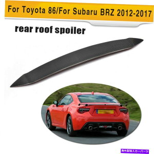 CO GAp[c J[{t@Co[A[tl^ogbvEBOg^86XoBRZ 2012-2017 Carbon Fiber Rear Roof Spoiler Top Wing Fit For Toyota 86 Subaru BRZ 2012-2017