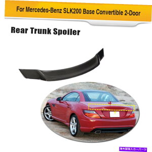 CO GAp[c xcSLKNXR172 SLK200 250 350 2012-2016AX|C[EBOJ[{t@Co[ For Benz SLK Class R172 SLK200 250 350 2012-2016 Rear Spoiler Wing Carbon Fiber