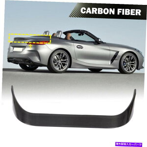 CO GAp[c BMW Z4 G29 M40iRo[`u2019-21ɓK{̃J[{AgNX|C[EBOtBbg Real Carbon Rear Trunk Spoiler Wing Fit For BMW Z4 G29 M40i Convertible 2019-21