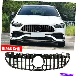 CO GAp[c ZfXxcW206 CNXC300 21UPtgop[OOgubN Fits Mercedes-Benz W206 C-Class C300 21UP Front Bumper Grill Grilles Trim Black