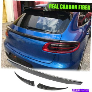 CO GAp[c |VF}J2014-2020A~hgNl^ou[gEBOJ[{t@Co[ Fits Porsche Macan 2014-2020 Rear Middle Trunk Spoiler Boot Wing Carbon Fiber