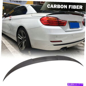 CO GAp[c BMW 4Series F33 428i 430i 440i M4 14-19AgNX|C[EBOJ[{t@Co[ For BMW 4Series F33 428i 430i 440i M4 14-19 Rear Trunk Spoiler Wing Carbon Fiber