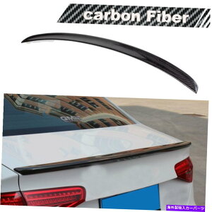 CO GAp[c AEfBA4 B8 B9Z_2009-2015ɓKJ[{t@Co[AgNX|C[EBObvbv Carbon Fiber Rear Trunk Spoiler Wing Lip fit for Audi A4 B8 B9 Sedan 2009-2015