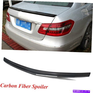 �C�O�� �G�A���p�[�c �t�B�b�g�x���cW212 E250 E350 E550 E63AMG 10-13���A�g�����N�X�|�C���[�E�B���O�J�[�{���t�@�C�o�[ Fits Benz W212 E250 E350 E550 E63AMG 10-13 Rear Trunk Spoiler Wing Carbon Fiber�y���s�A���i�z