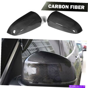 CO GAp[c BMW E70 X5 E71 X6Ar[~[Jo[LbvJ[{t@Co[̌ɓKĂ܂ Fit for BMW E70 X5 E71 X6 Rear view Mirror Cover Caps Carbon Fiber Replacement