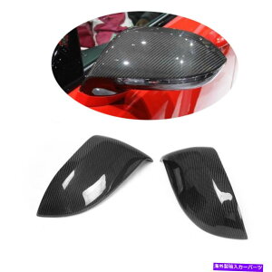 CO GAp[c 2PCSJ[{t@Co[TChobN~[Jo[Jo[AEfBA7 S7 RS7 12-16ɃtBbg 2pcs Carbon Fiber Side Rearview Mirror Cover Cap Fit for Audi A7 S7 RS7 12-16
