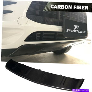 CO GAp[c |VF}J14-17J[{t@Co[tgop[X|C[OJo[ɓKĂ܂ Fit for Porsche Macan 14-17 Carbon Fiber Front Bumper Spoiler Lower Lip Cover