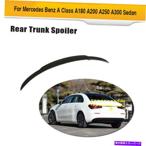 CO GAp[c xcV177 Z177 A220Z_2019-2020J[{t@Co[p̃Au[gl^ou[gEBO Rear Boot Spoiler Boot Wing For Benz V177 Z177 A220 Sedan 2019-2020 Carbon Fiber