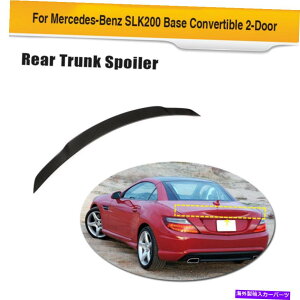 CO GAp[c xcR172 SLKNX11-16 SLCNX16-19J[{t@Co[pAgNX|C[bv Rear Trunk Spoiler Lip For Benz R172 SLK Class11-16 SLC Class 16-19 Carbon Fiber
