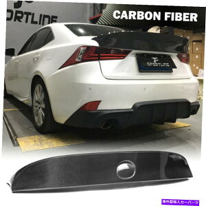 CO GAp[c Lexus IS250 IS350 IS-F 13-15AgNChX|C[EBObvJ[{t@Co[ Fits LEXUS IS250 IS350 IS-F 13-15 Rear Trunk Lid Spoiler Wing Lip Carbon Fiber