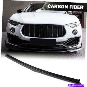 �C�O�� �G�A���p�[�c Maserati Levante 16-20�t�����g�O�����O�����g�����t���[���X�g���b�v�J�[�{���t�@�C�o�[�ɓK���Ă��܂� Fit For Maserati Levante 16-20 Front Grill Grille Trim Frame Strips Carbon Fiber
