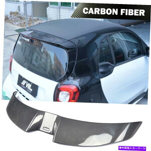 CO GAp[c J[{t@Co[A[tl^oEBhEEBOtBbgxcX}[gtH[gE2016-2017 Carbon Fiber Rear Roof Spoiler Window Wing Fit for Benz Smart Fortwo 2016-2017