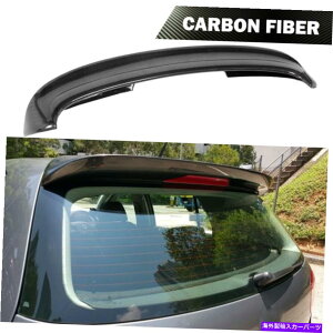 CO GAp[c VWtHNX[QMK5St5 R32 05-09J[{t@Co[ɓK郊A[tl^o Rear Roof Spoiler Wing Fit for VW Volkswagen MK5 Golf 5 R32 05-09 Carbon Fiber
