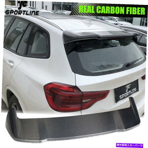 CO GAp[c BMW X3 G01 M40I 2018-2021AJ[{A[tl^ogbvEBhEEBO Fits BMW X3 G01 M40i 2018-2021 Real CARBON Rear Roof Spoiler Top Window Wing