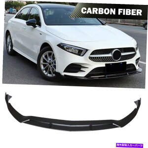 �C�O�� �G�A���p�[�c FITS BENZ W177 A220 SPORT A35AMG 2019UP����̂��鍕���t�����g�o���p�[���b�v�X�|�C���[ Fits Benz W177 A220 Sport A35AMG 2019UP Glossy Black Front Bumper Lip Spoiler�y���s�A���i�z