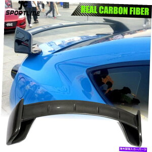 CO GAp[c AJ[{AgNX|C[[VOEBOXoBRZg^86 2013-19ɓKĂ܂ Real Carbon Rear Trunk Spoiler Racing Wing Fit For Subaru BRZ Toyota 86 2013-19