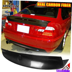 CO GAp[c BMW E46 330I 320I M3Z_1999-06ɓKJ[{t@Co[AgNX|C[EBO Carbon Fiber Rear Trunk Spoiler Wing Fit for BMW E46 330i 320i M3 Sedan 1999-06