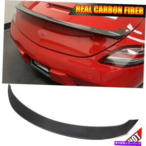 CO GAp[c ZfXC197 R197 SLS AMG 10-13AJ[{AgNX|C[u[gEBOɓK Fits Mercedes C197 R197 SLS AMG 10-13 Real Carbon Rear Trunk Spoiler Boot Wing