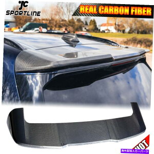 CO GAp[c BMW X5 G05 M-SPORT2019UPAJ[{A[tEBhEX|C[gbvEBObv Fits BMW X5 G05 M-Sport 2019UP REAL CARBON Rear Roof Window Spoiler Top Wing Lip