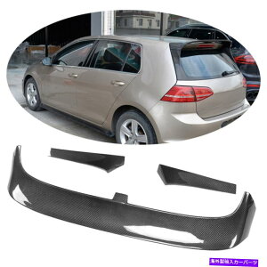 CO GAp[c volkswagen Golf7 vii mk7 Hatchback 14-17p̃J[{AgNX|C[ Carbon Rear Trunk Roof Spoiler Wing For Volkswagen Golf7 VII MK7 Hatchback 14-17