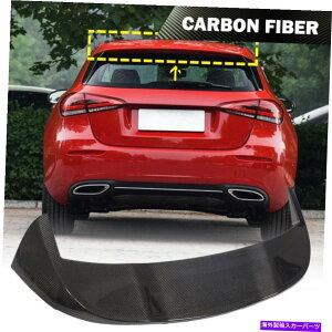 CO GAp[c ZfXxcW177 A35 AMG 19-20AJ[{A[tX|C[gbvEBObv Fits Mercedes Benz W177 A35 AMG 19-20 Real Carbon Rear Roof Spoiler Top Wing Lip