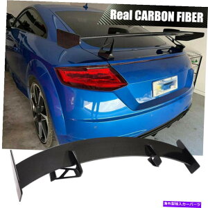 CO GAp[c AudiTTTSTTRSN[y15-20AJ[{t@Co[AgNX|C[EBObv Fits Audi TT TTS TTRS Coupe 15-20 Real Carbon Fiber Rear Trunk Spoiler Wing Lip