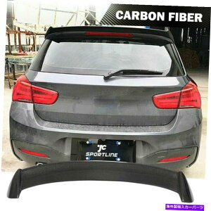 海外製 エアロパーツ BMW 1シリーズF20ハッチバック12-18リアルーフスポイラーウィンドウウィングカーボンファイバー Fits BMW 1-Series F20 Hatchback 12-18 Rear Roof Spoiler Window Wing Carbon Fiber