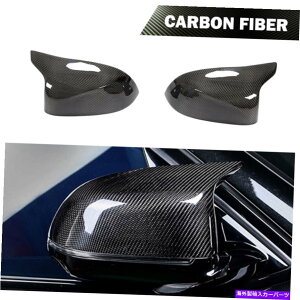 �C�O�� �G�A���p�[�c BMW x3m f97 x4m f98 x5m f95 x6m f96�J�[�{���ɓK������o�b�N�~���[�J�o�[�L���b�v Rearview Mirror Cover Cap Fit For BMW X3M F97 X4M F98 X5M F95 X6M F96 Carbon�y���s�A���i�z