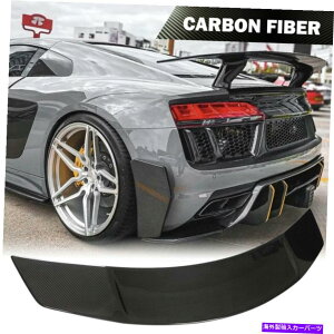 CO GAp[c AEfBR8 V10N[y2016-19ɓKĂ郊AJ[{AgNX|[cX|[cX|[cX|[cX|[cl^obv Real Carbon Rear Trunk Wing Sport Spoiler Lip Fit for 