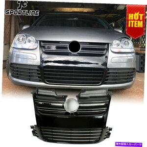 CO GAp[c tgop[Z^[bVOOxgVWSt5 V MK5 R32 2005-2009ɃtBbg Front Bumper Center Mesh Grille Grill Vent Fit For VW Golf 5 V MK5 R32 2005-2009