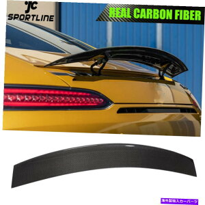 CO GAp[c ZfXxcAMG GT GTSN[y15-19ɓK{̃J[{AgNX|C[EBO Real Carbon Rear Trunk Spoiler Wing Fit For Mercedes Benz AMG GT GTS Coupe 15-19