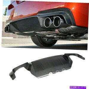 CO GAp[c BMW F10 M5 2011-2016Aop[fBt[U[`bvX|C[J[{t@Co[ɓKĂ܂ Fit For BMW F10 M5 2011-2016 Rear Bumper Diffuser Chin Lip Spoiler Carbon Fiber