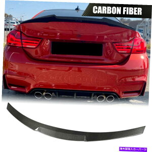 CO GAp[c BMW M4 F82N[y2014-2019J[{t@Co[AgNX|C[[VOEBObv Fits BMW M4 F82 Coupe 2014-2019 Carbon Fiber Rear Trunk Spoiler Racing Wing Lip