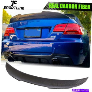 CO GAp[c BMW 3V[YE92 M3N[y2006-13̃J[{t@Co[AgNX|C[u[gEBO Carbon Fiber Rear Trunk Spoiler Boot Wing For BMW 3 Series E92 M3 Coupe 2006-13